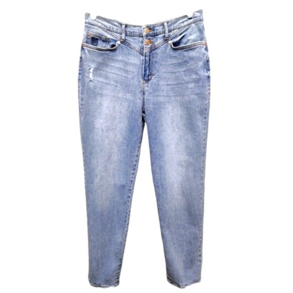 Gloria Vanderbilt x Christian Siriano High-Rise Jeans Size 10 - Picture 1 of 8